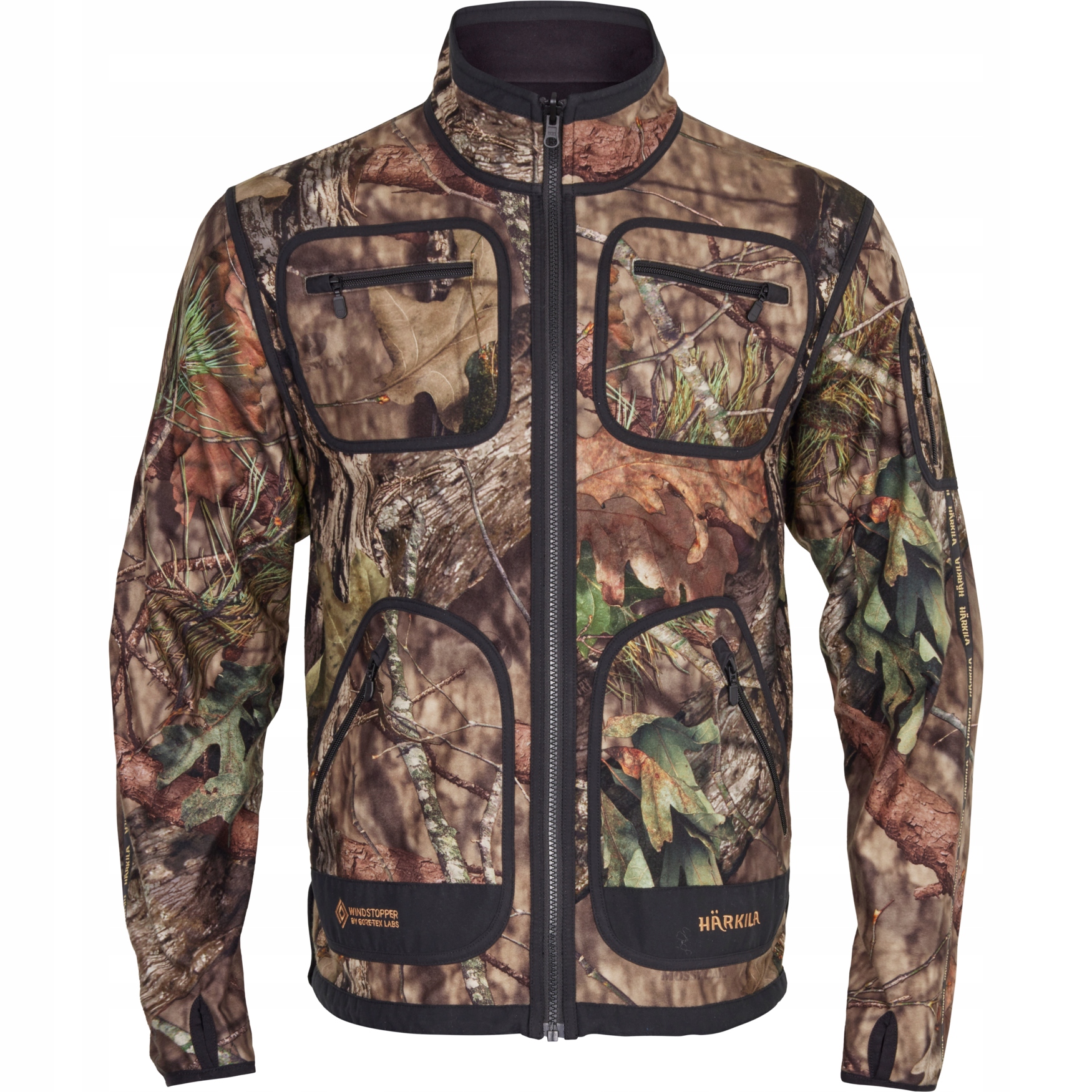 Harkila Kamko Fleece Wsp Jacket Mossyoak Break-up Country/black M