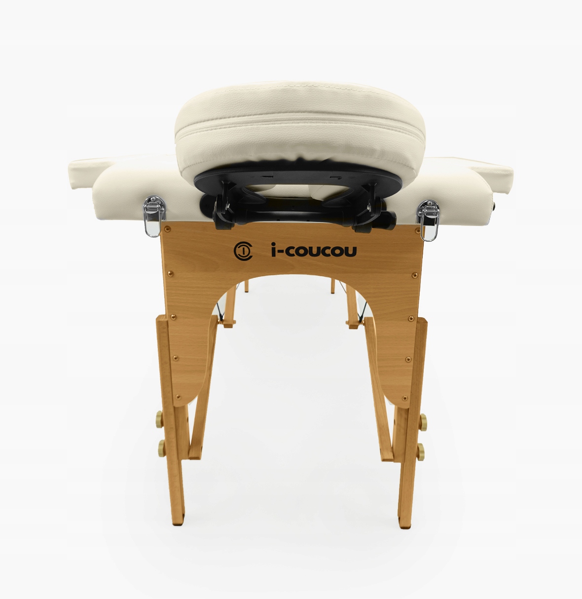 Łóżko Kosmetyczne Przedłużania Rzęs Leżanka Drewniane Stół Masażu i-coucou Szerokość siedziska 60 cm