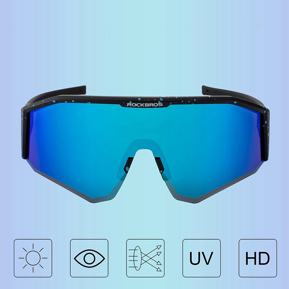ROCKBROS OKULARY ROWEROWE SPORTOWE NA ROWER POLARYZACYJNE UV400 POLARYZACJA Marka Rockbros