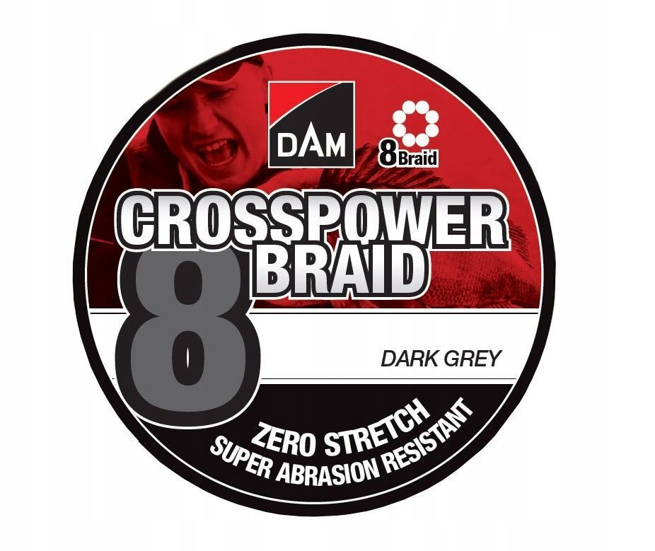 Plecionka Dam Crosspower 8-Braid 0,20mm/110m