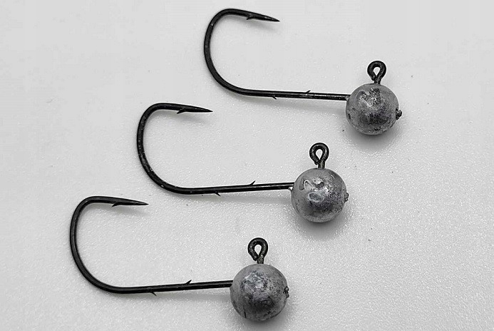 Główka jigowa bez kołnierza Aps Mustad nr 4 2,0g 3szt