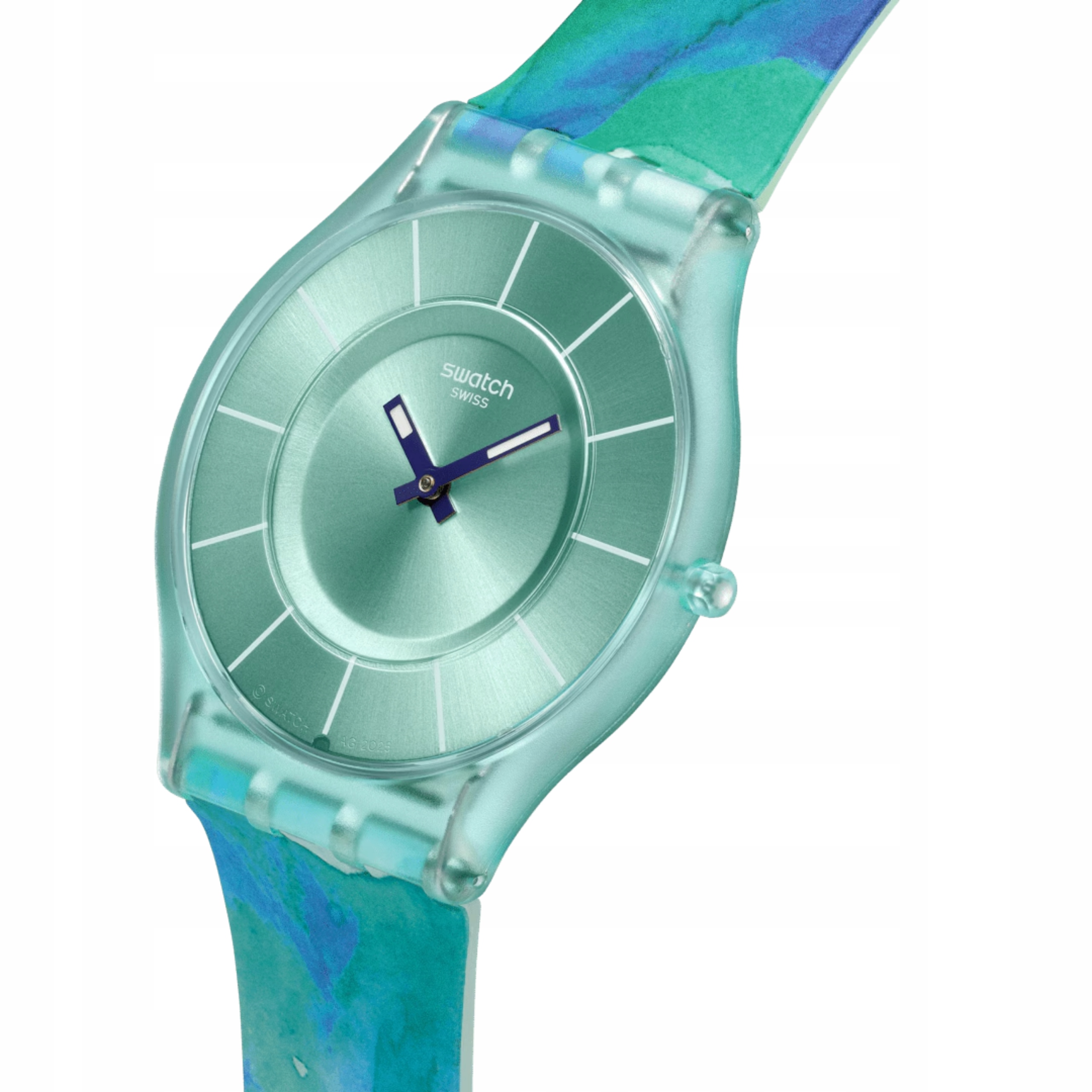 Hodinky Swatch Paradise Mist Zelené SS08G111 Unisex Nové