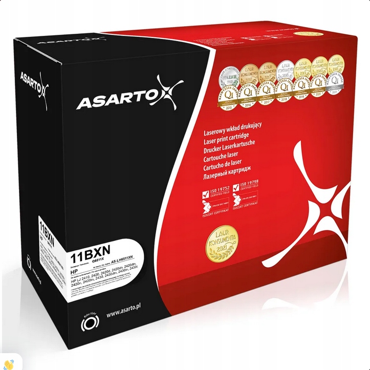 Toner Asarto do Hp 11BXN Q6511X 12000 str. black