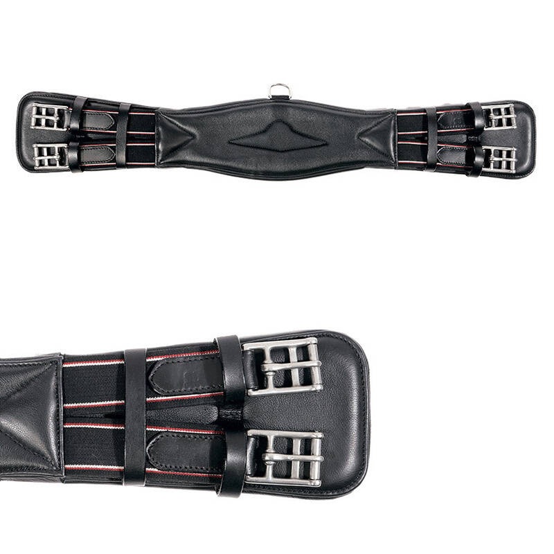 Popręg Dr Softleder Classic black Kavalkade