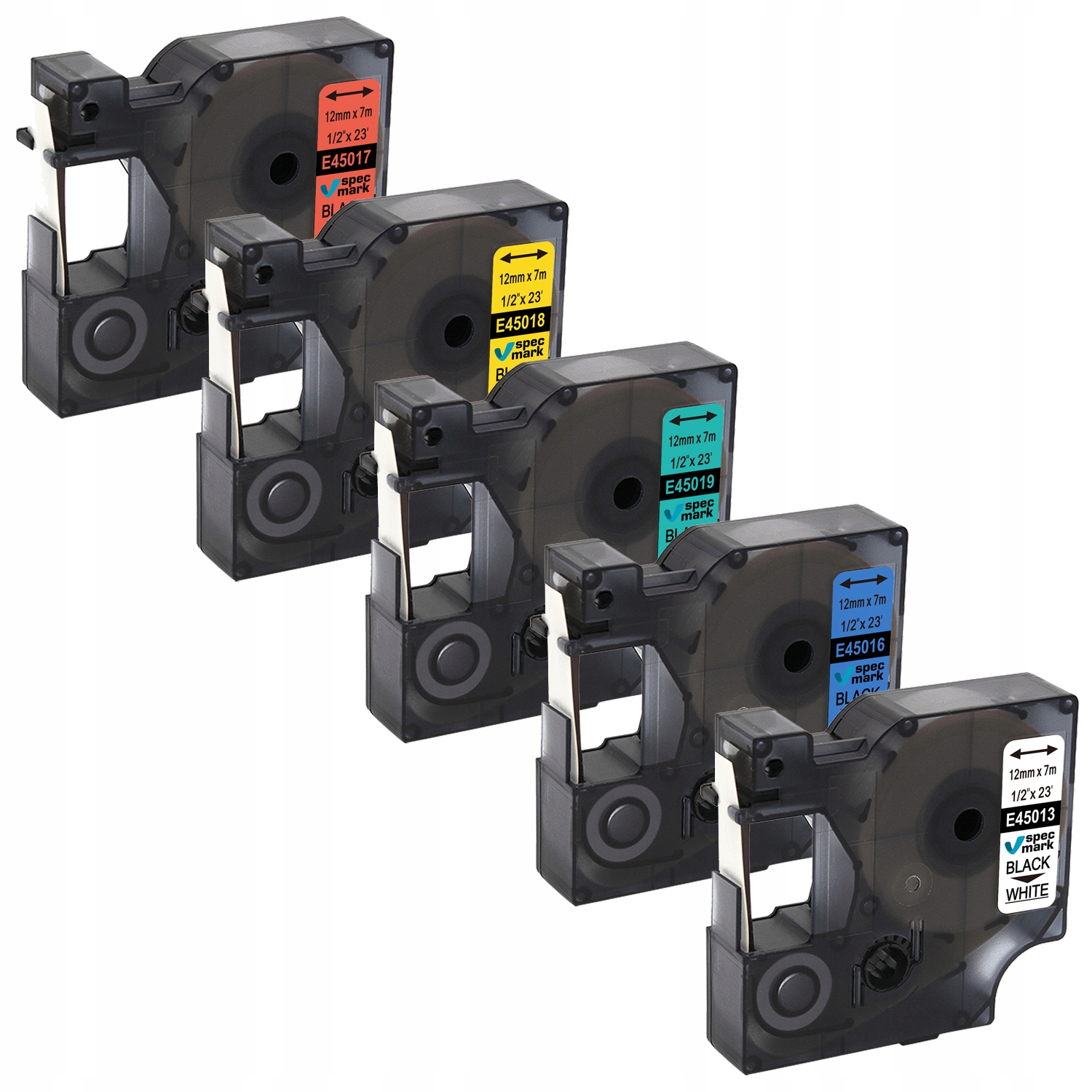 5 x páska pro Dymo D1 mix barev pro LM 160 280