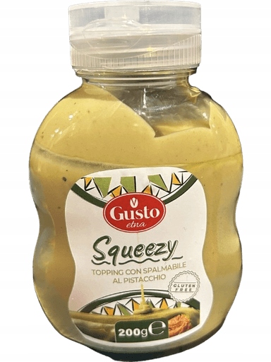 Pistáciový topping squeezy con spalmabile al pistacchio 200g Gusto