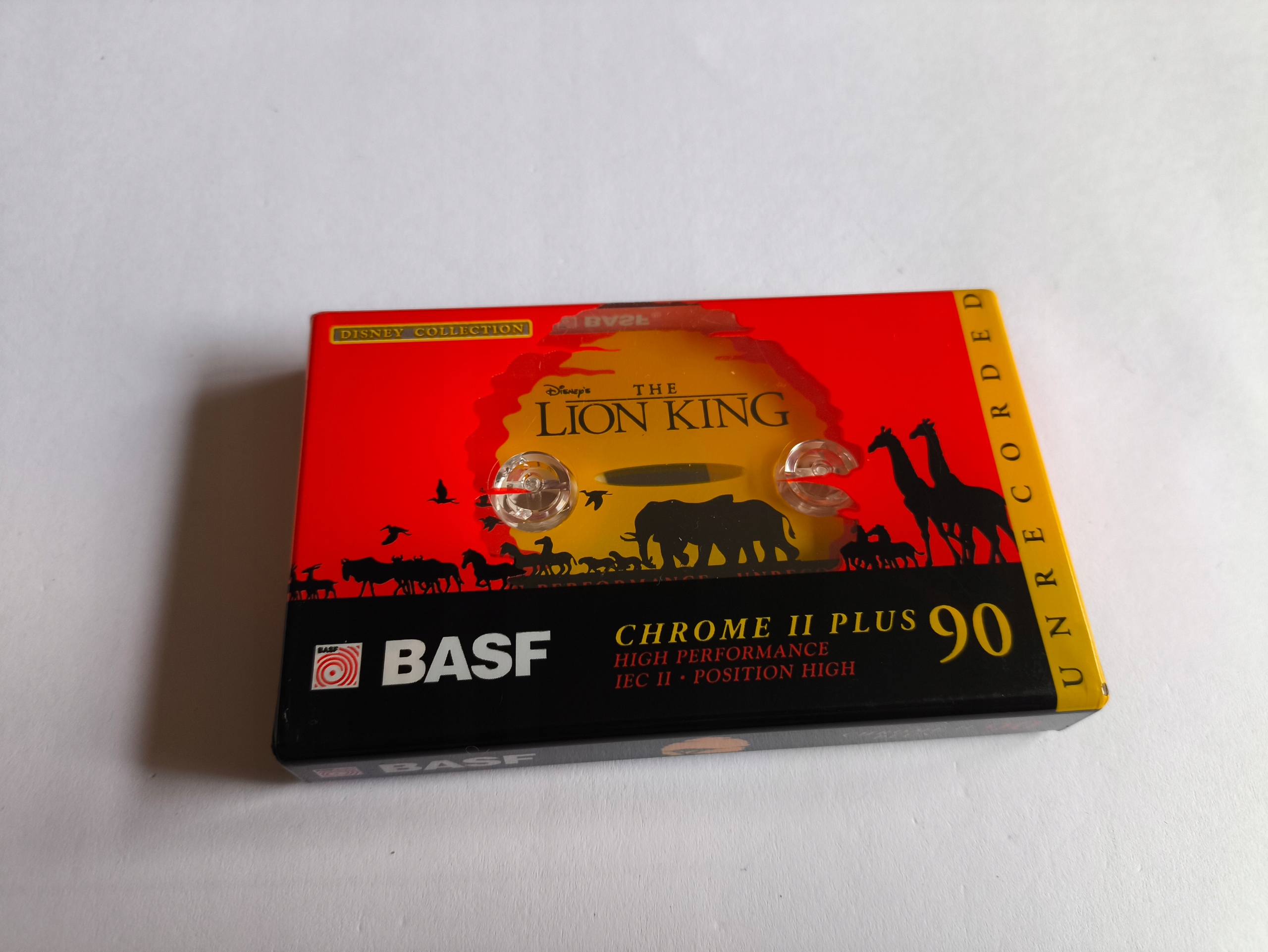 Kolekce Disney Lví král 90 Basf chrome II plus Nos fólie *3526