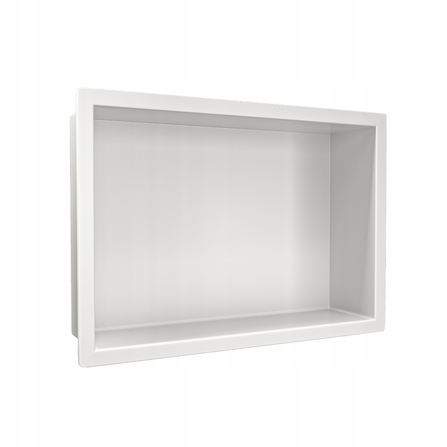 Wall-box One Biela oceľová výklenková polica 30x20x10 cm Vodotesná