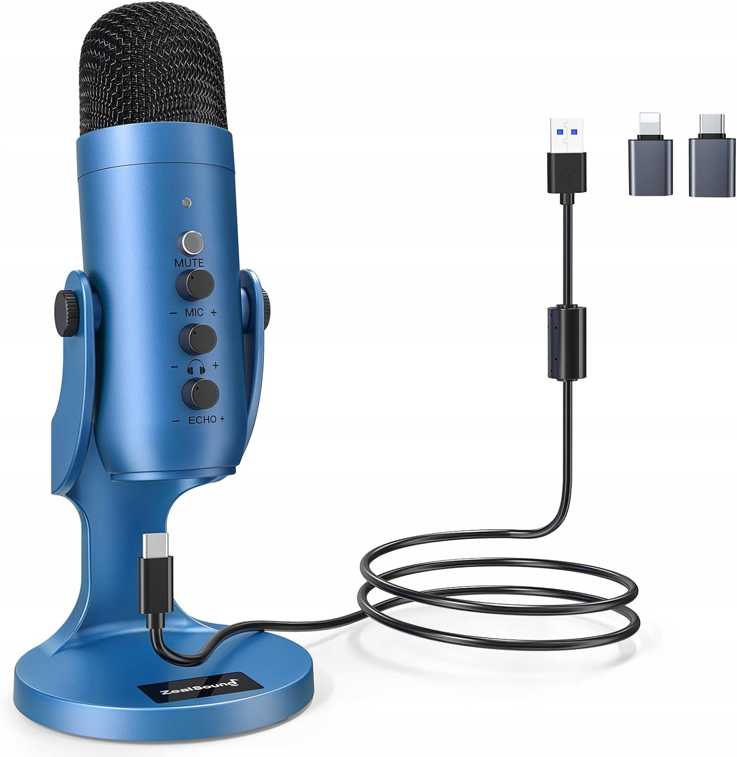 Mikrofon ZealSound k66b-Blauw