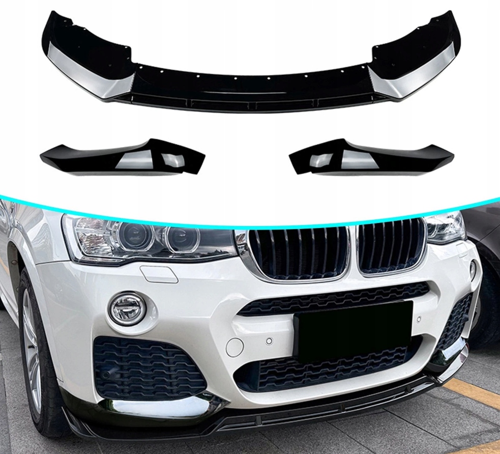 Kryt nárazníka Splitter M Performance Bmw X3 F25 X4 F26 14-18 M Sport