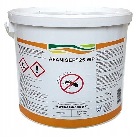 

Afanisep 25WP na Komary, Mrówki, Karaluchy 1KG!