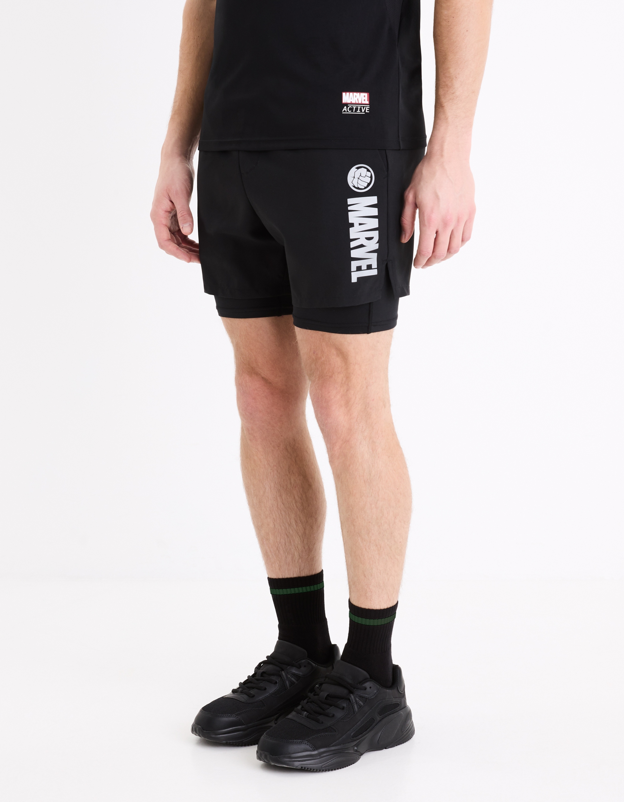Celio Sportovní kraťasy Marvel Hulk