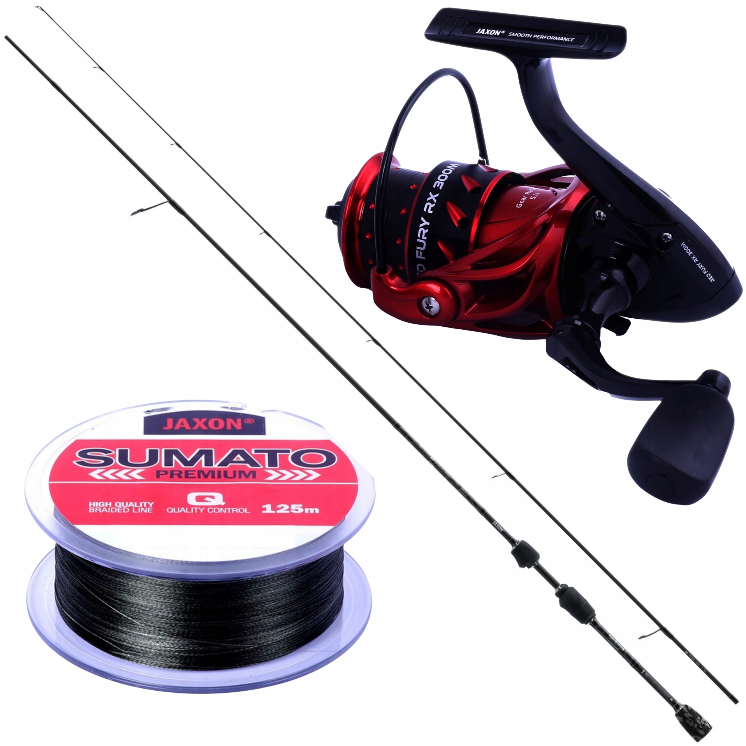 

Zestaw Spinning Na Okonia Wędka Kołowrotek Jaxon