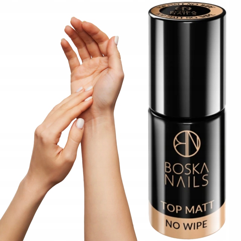 

Boska Nails lakier hybrydowy 6ml Top Matt No Wipe