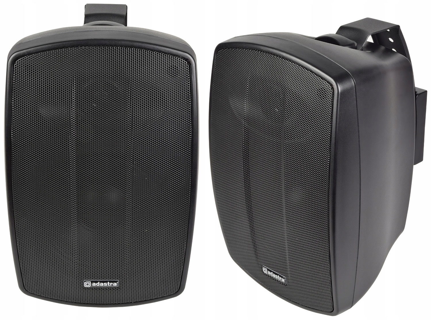 Sada reproduktorov Adastra BH5 v čiernej farbe, 100 W, na vnútorné použitie