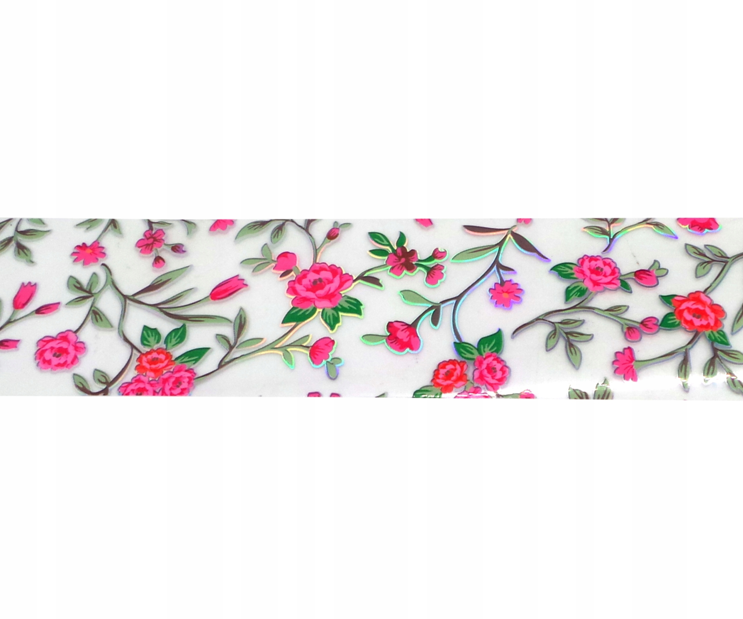 FOLIA TRANSFEROWA 100cmx4cm WZORKI KWIATKI Marka Frezarkowo