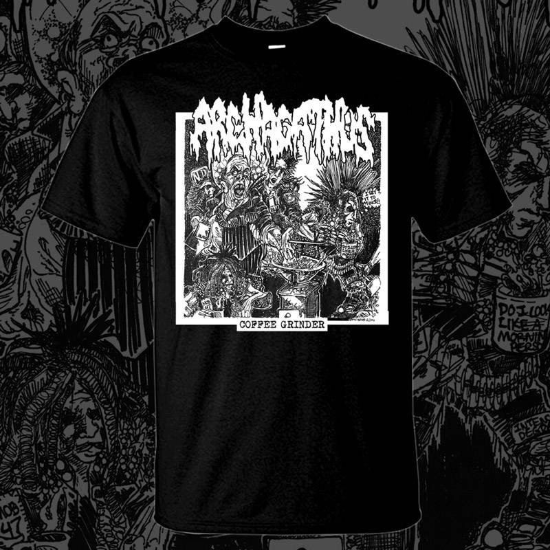 Archagathus Coffee Grinder T-shirt 3XL
