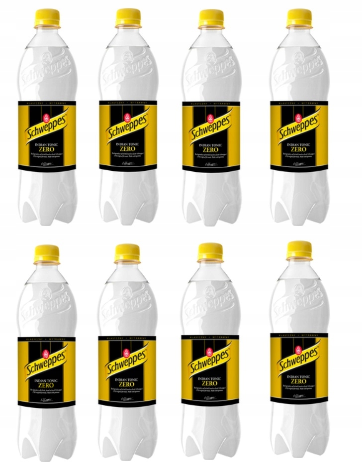 8x 1,35L Schweppes Indian Tonic Zero Zgrzewka