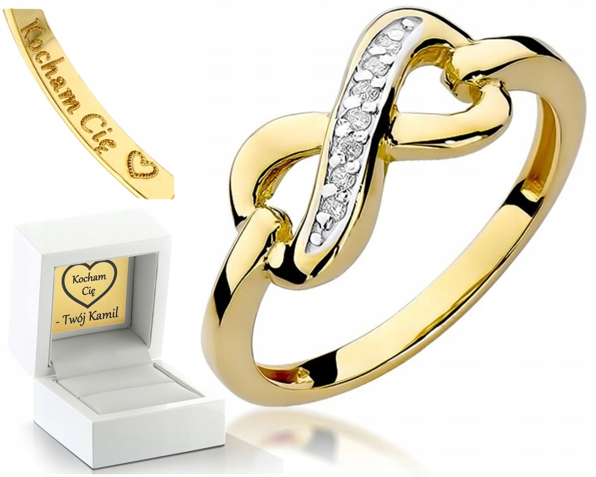 Prstýnek Briliantu Ct Infinity Nekonečno