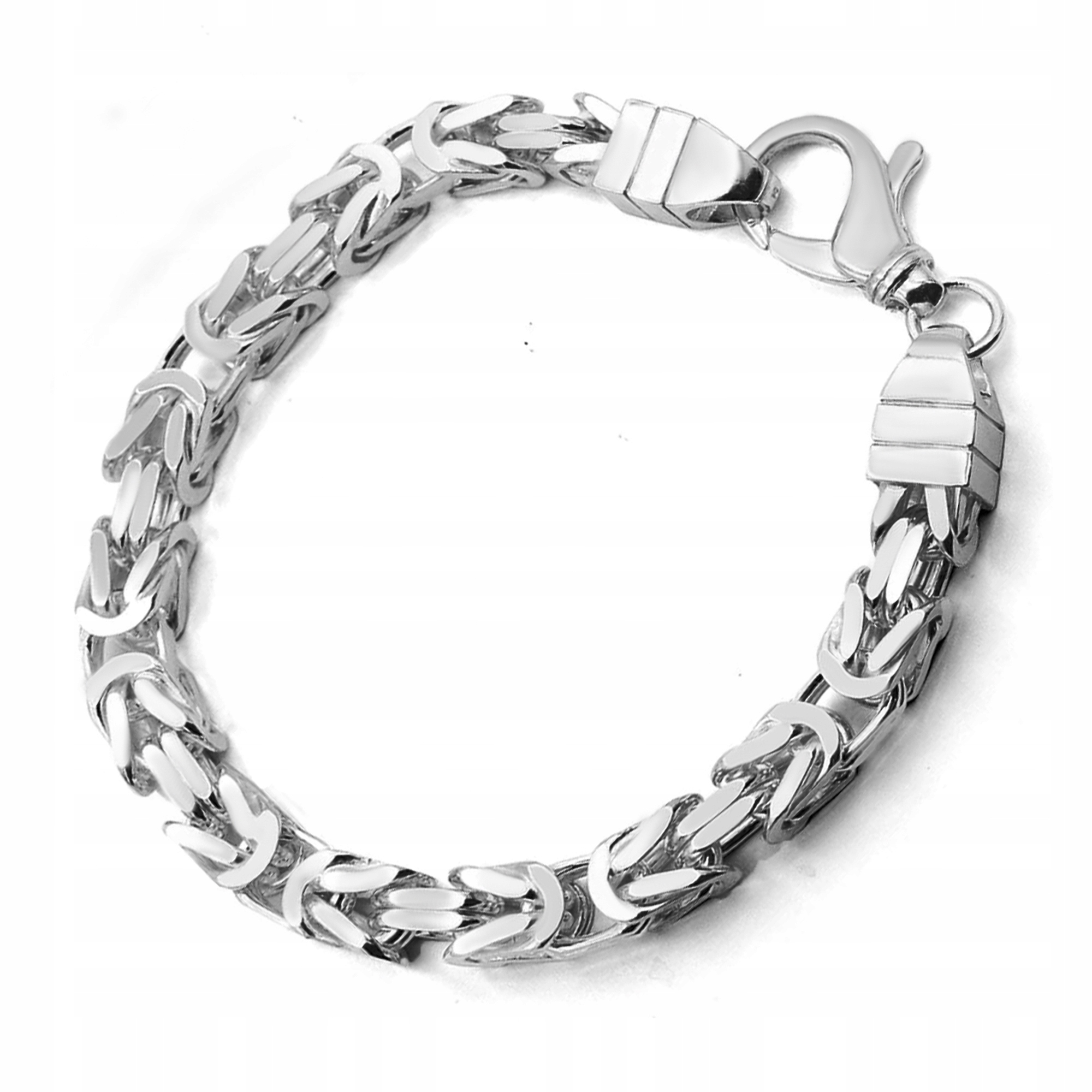 Pánský Náramek Byzantská Královská Vazba Au925