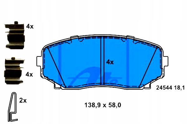 Ate Kostky Ham. Mazda Přední CX-7/CX-9 07- Asistent řidiče #28