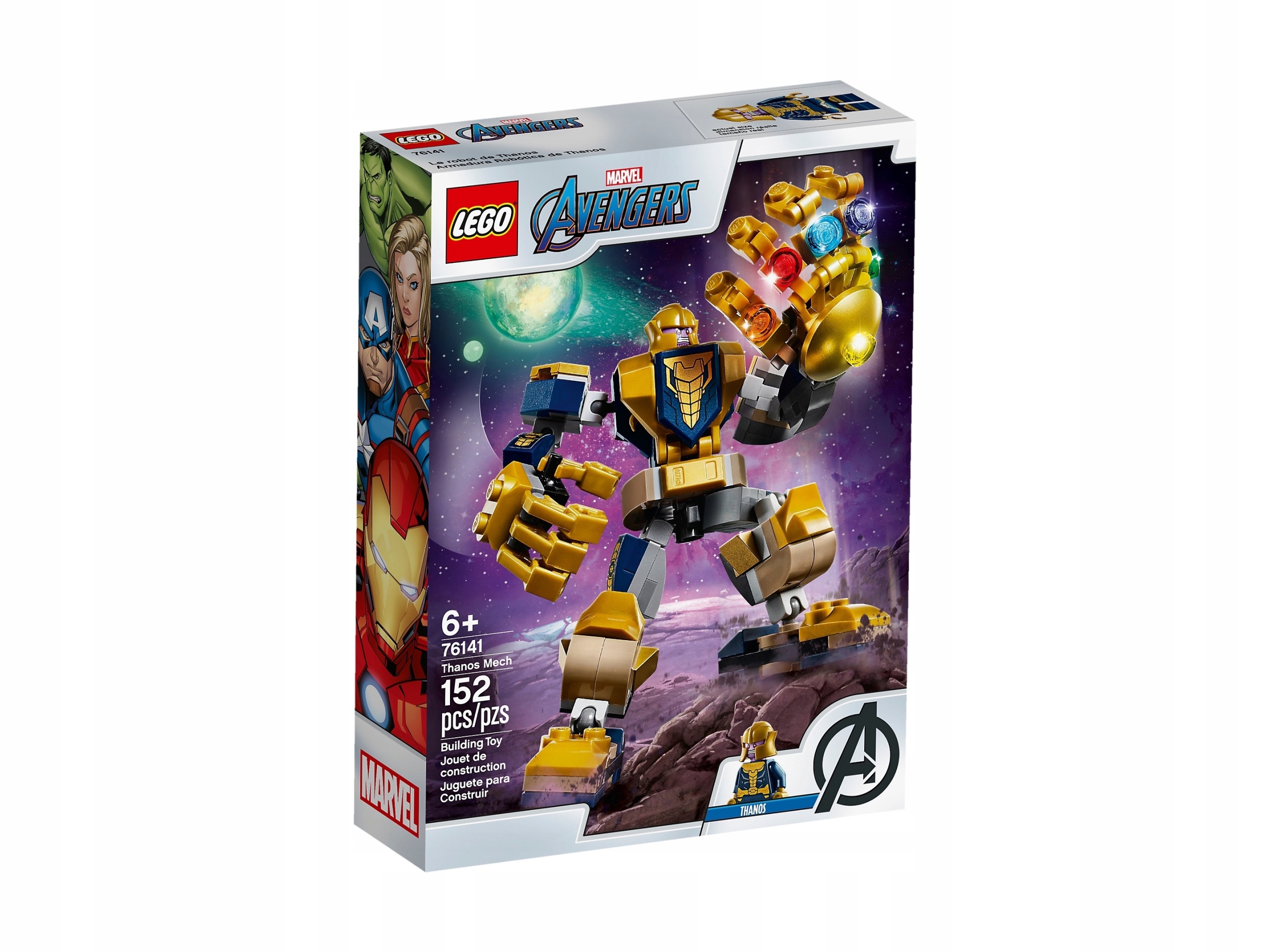 Lego Marvel Avengers 76141 Thanosův mech Nové