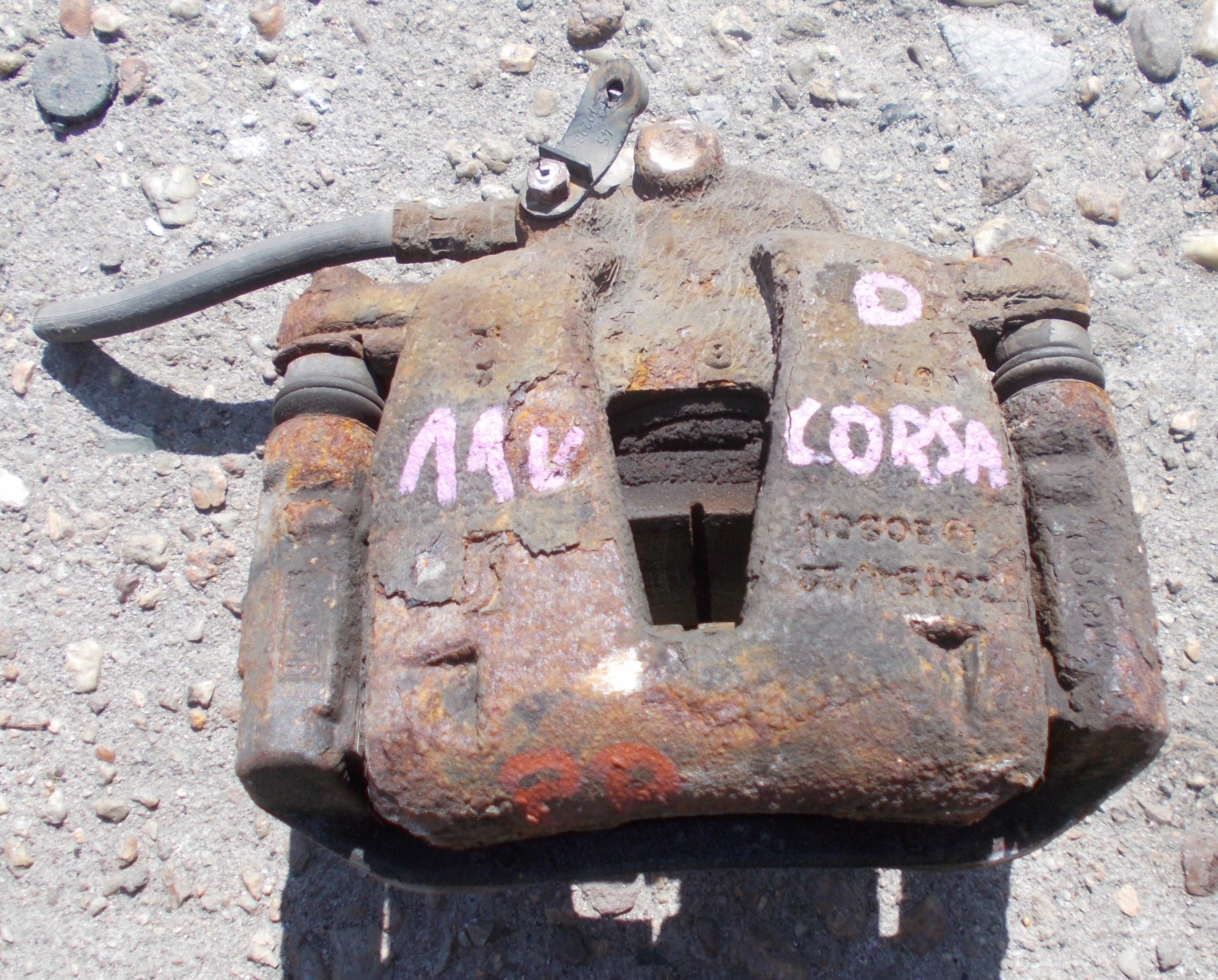 OPEL CORSA D 1.4 11R caliper brake right front