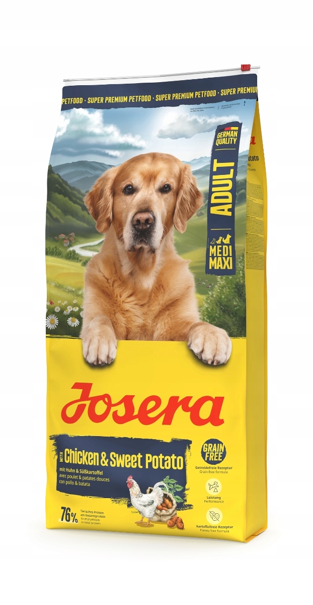 Levně Josera Nature Energetic Bezobilné krmivo 12,5 kg