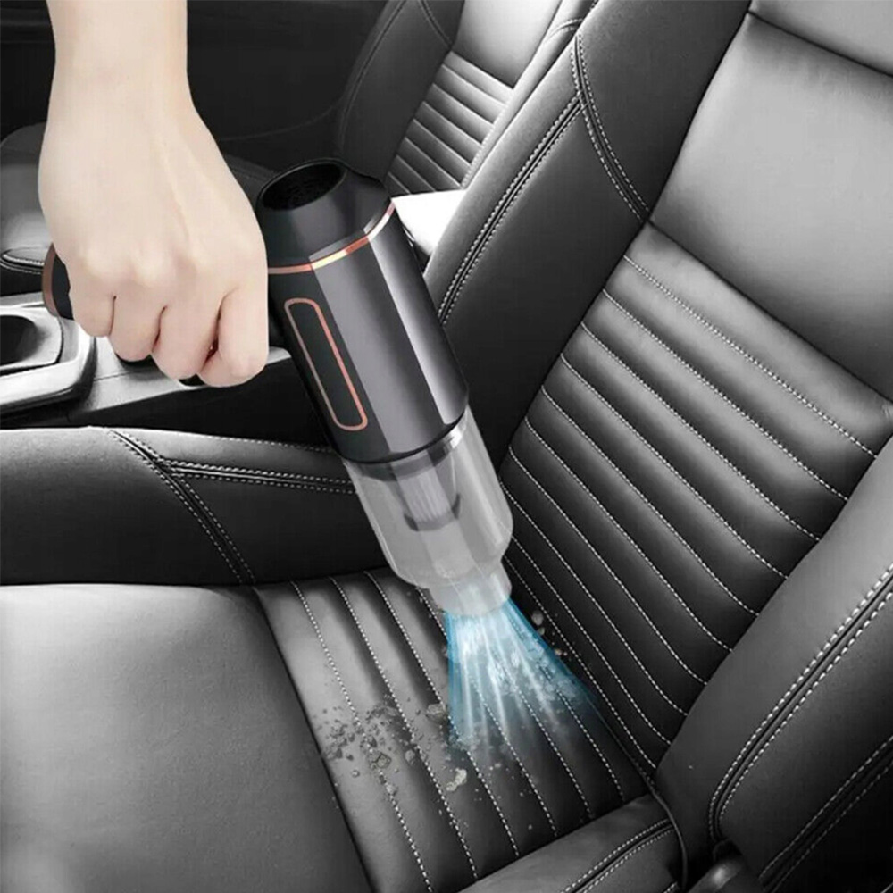 MOCNY RĘCZNY ODKURZACZ SAMOCHODOWY BEZPRZEWODOWY DOMU DMUCHAWA + KOŃCÓWKI Stan opakowania oryginalne