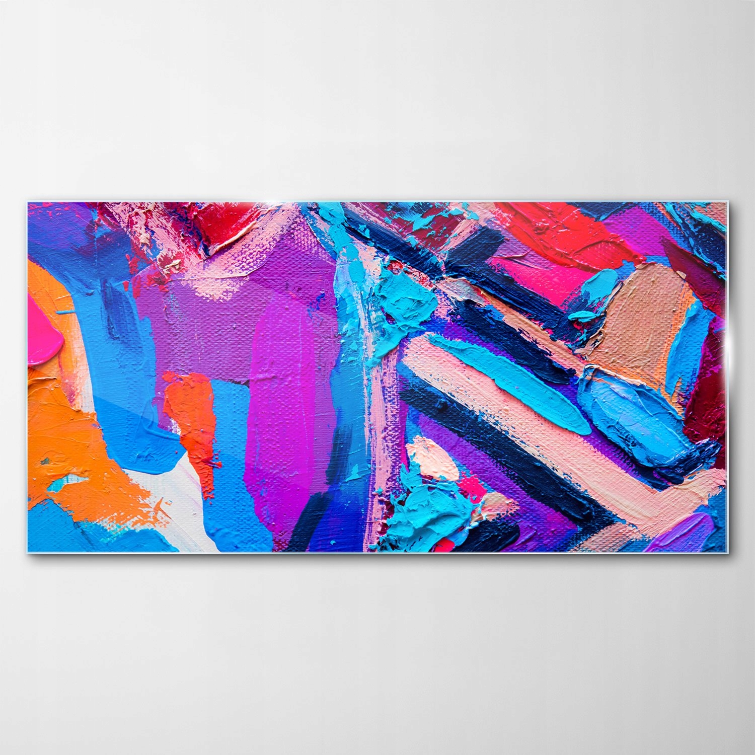 Tvrdený sklenený obraz Umenie Abstrakcia 140x70