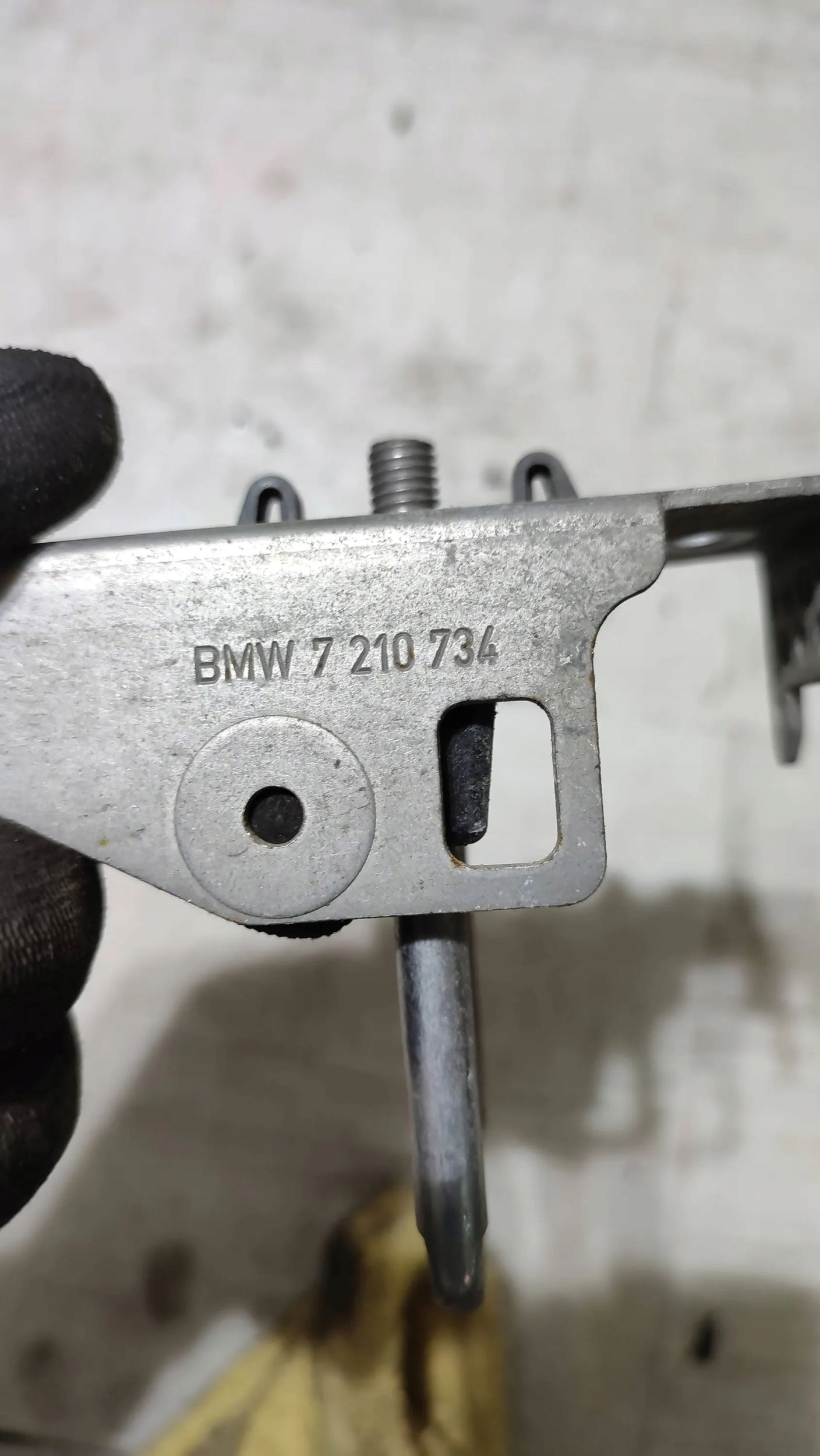 BMW X3 F25 2015 bonnet latch lock
