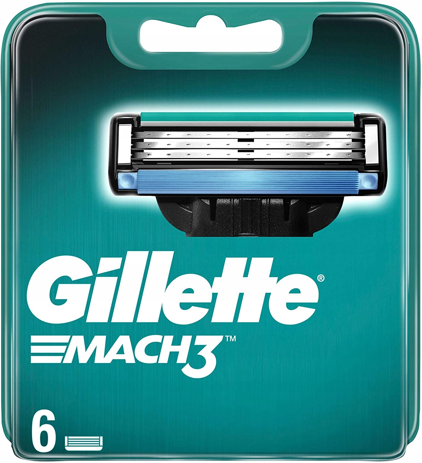 

Gillette Mach 3 wkłady do golenia 6 sztuk