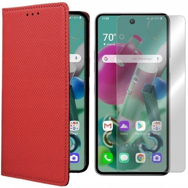 

Etui Do Lg K92 5G Pokrowiec Case Magnet + Szkło 9H