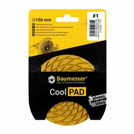 

Baumesser Pad Tarcza polerska CoolPad 1 100x3x15