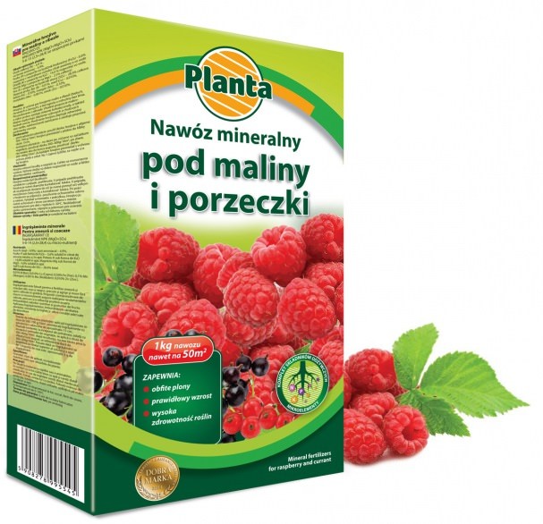 

Nawóz do malin i porzeczek 1 kg Planta