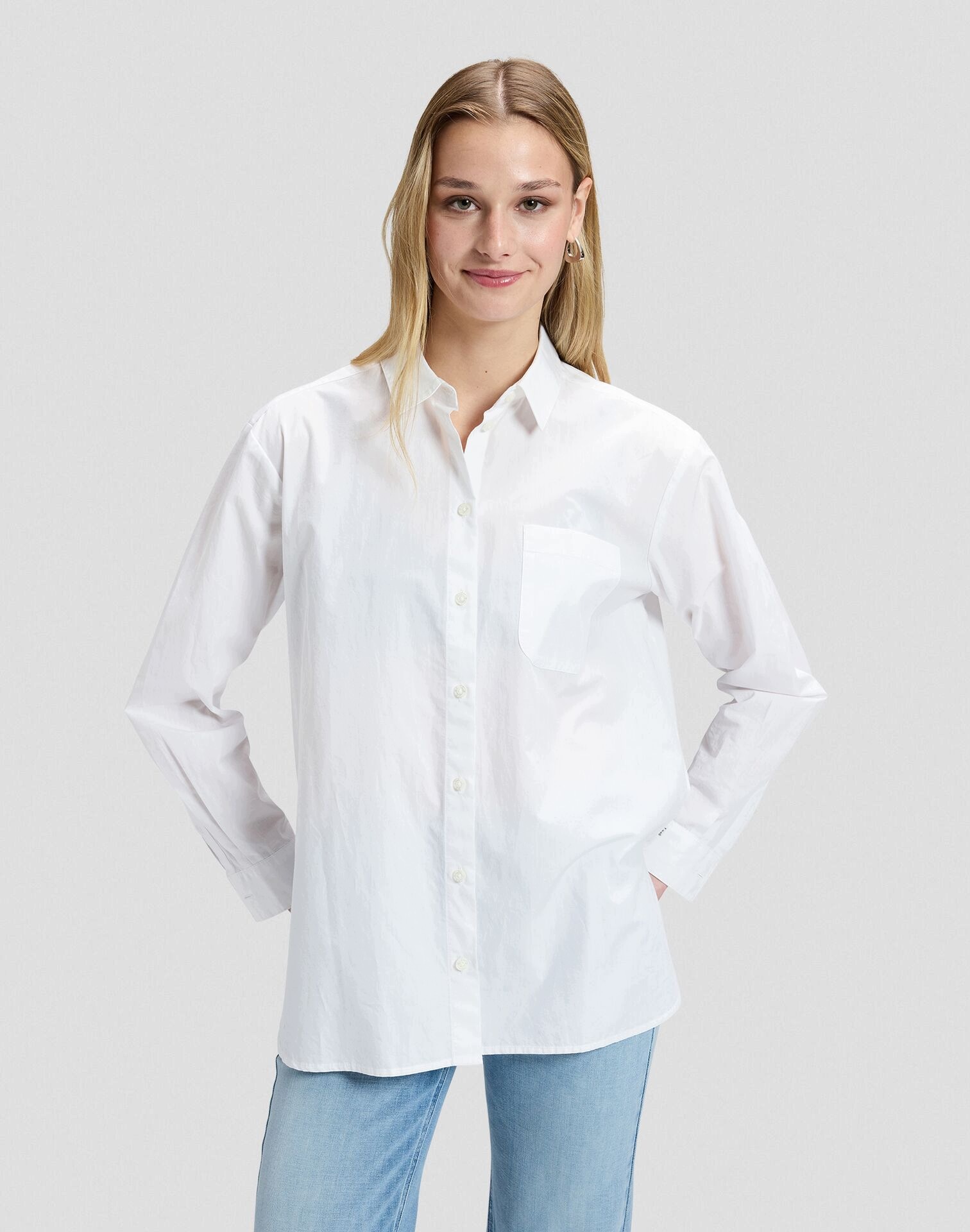 Damska Koszula Lee Boyfriends Pocket Shirt M