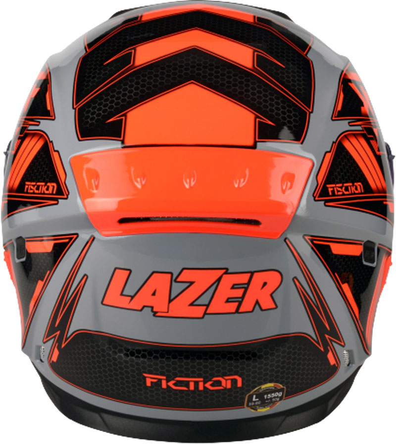 LAZER KASK MOTOCYKLOWY PEŁNY RAFALE EVO ROADTECH L Kolor czarny czerwony szary