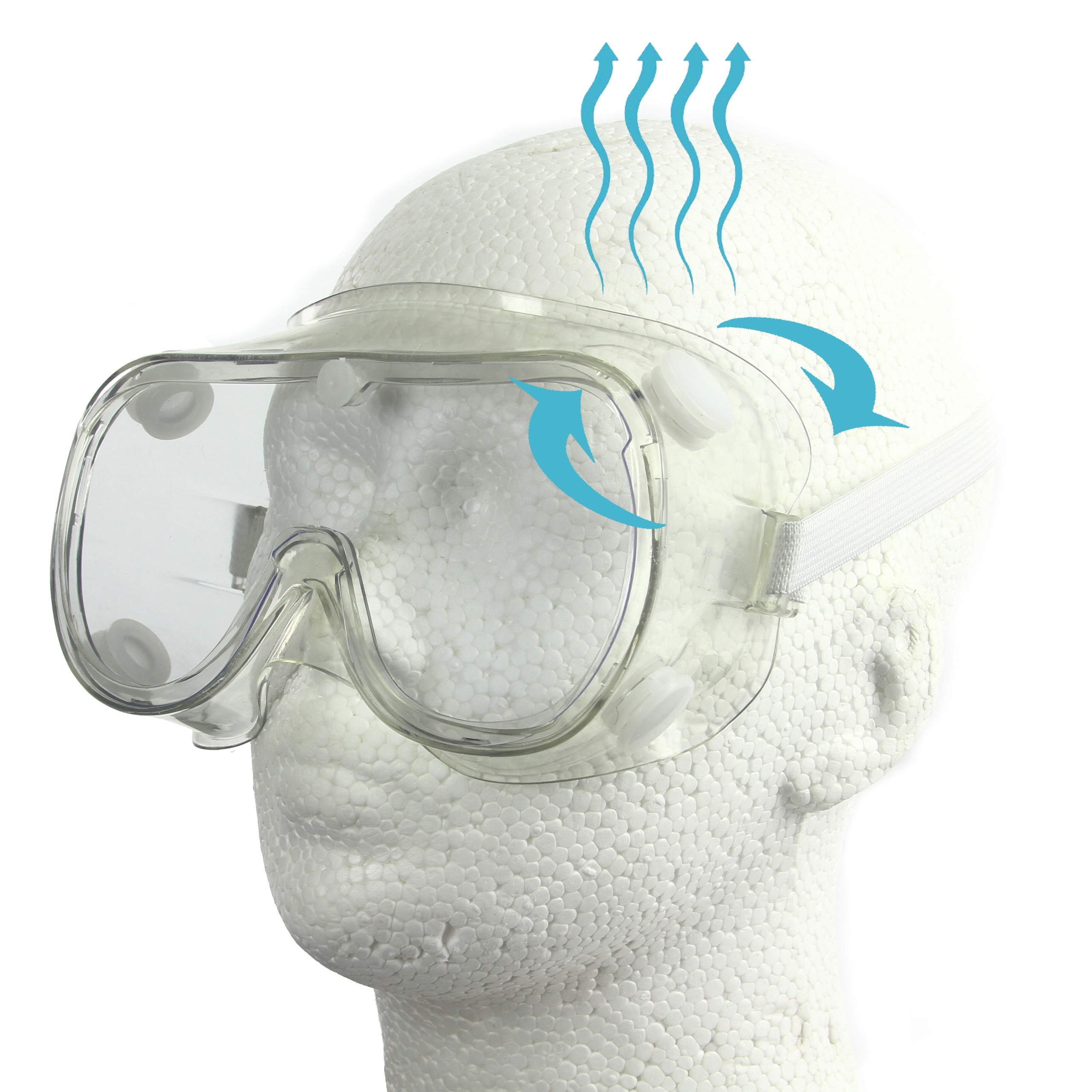 OKULARY PRZECIWODPRYSKOWE OCHRONNE GOGLE ROBOCZE Model M90255