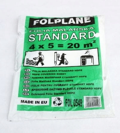 

Folia malarska Folplane Standard 4x5m 20m2