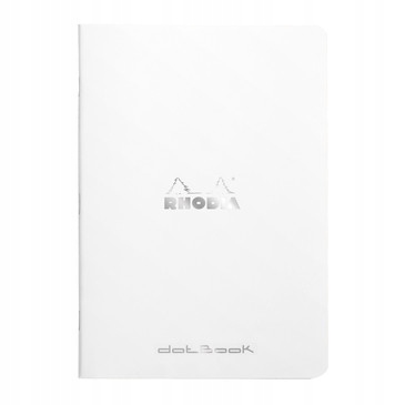 

Zeszyt w kropki Rhodia biały, A5, 48 ark.