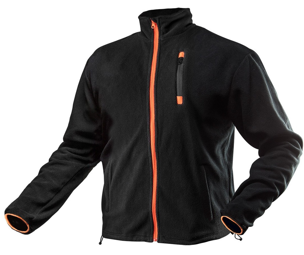 

Bluza Robocza Polar Czarny kurtka Polarowa rozm. S