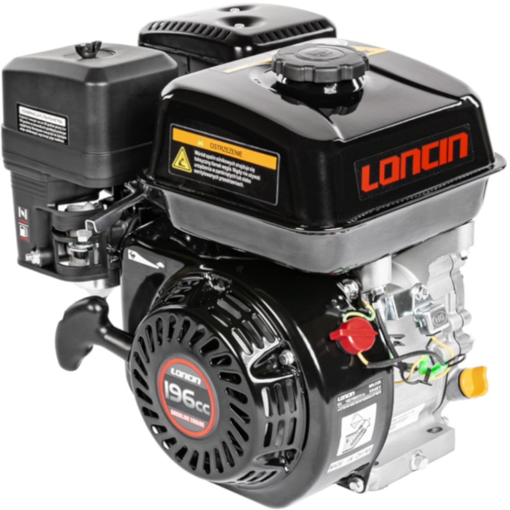 Silnik Loncin G200F-W Wał Poziomy Stożek 20 MM 72 MM 196 CM3 4,1 Kw