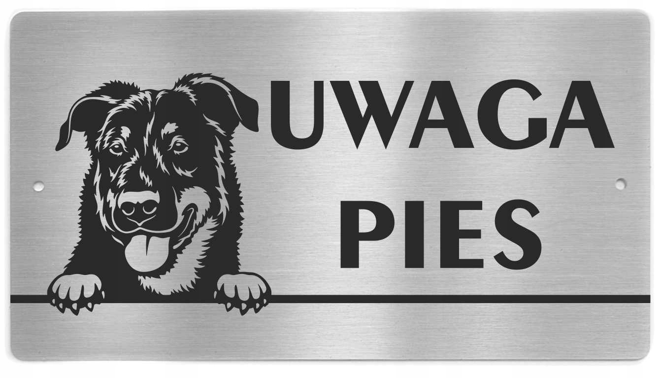 

Tabliczka Uwaga Pies Owczarek Francuski Beauceron