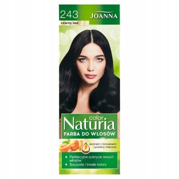 

Joanna Naturia Farba 243 Czarny Bez