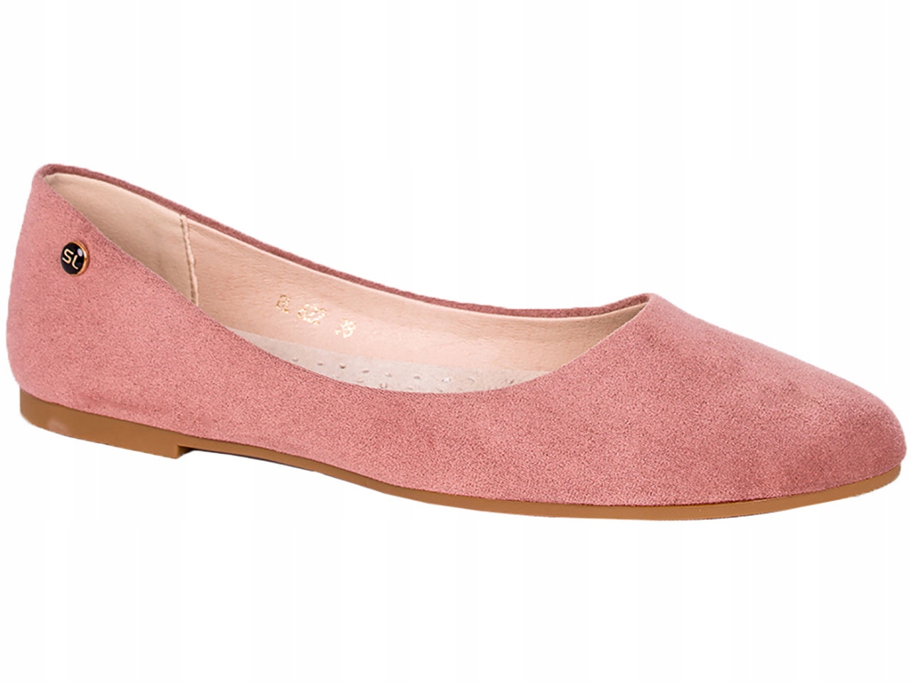 

Baleriny Buty Klasyczne Lekkie Wkładka Skóra r 39