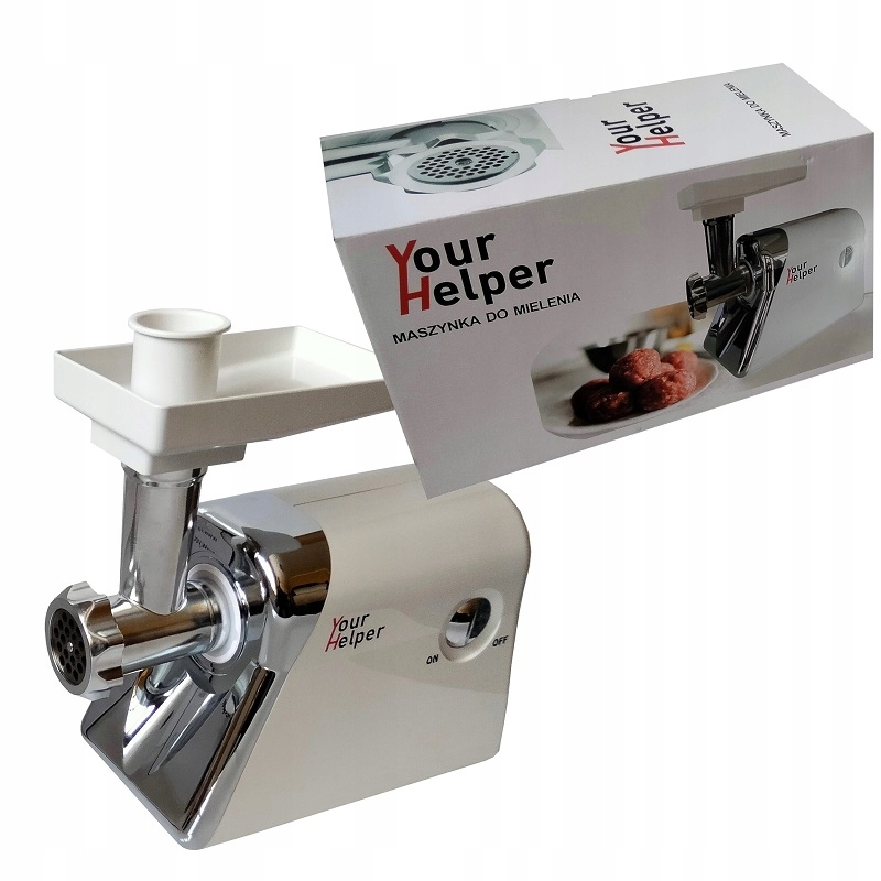 Mlynček na mäso Your Helper Moc 1300 W 1,5 Kg/min Sada!