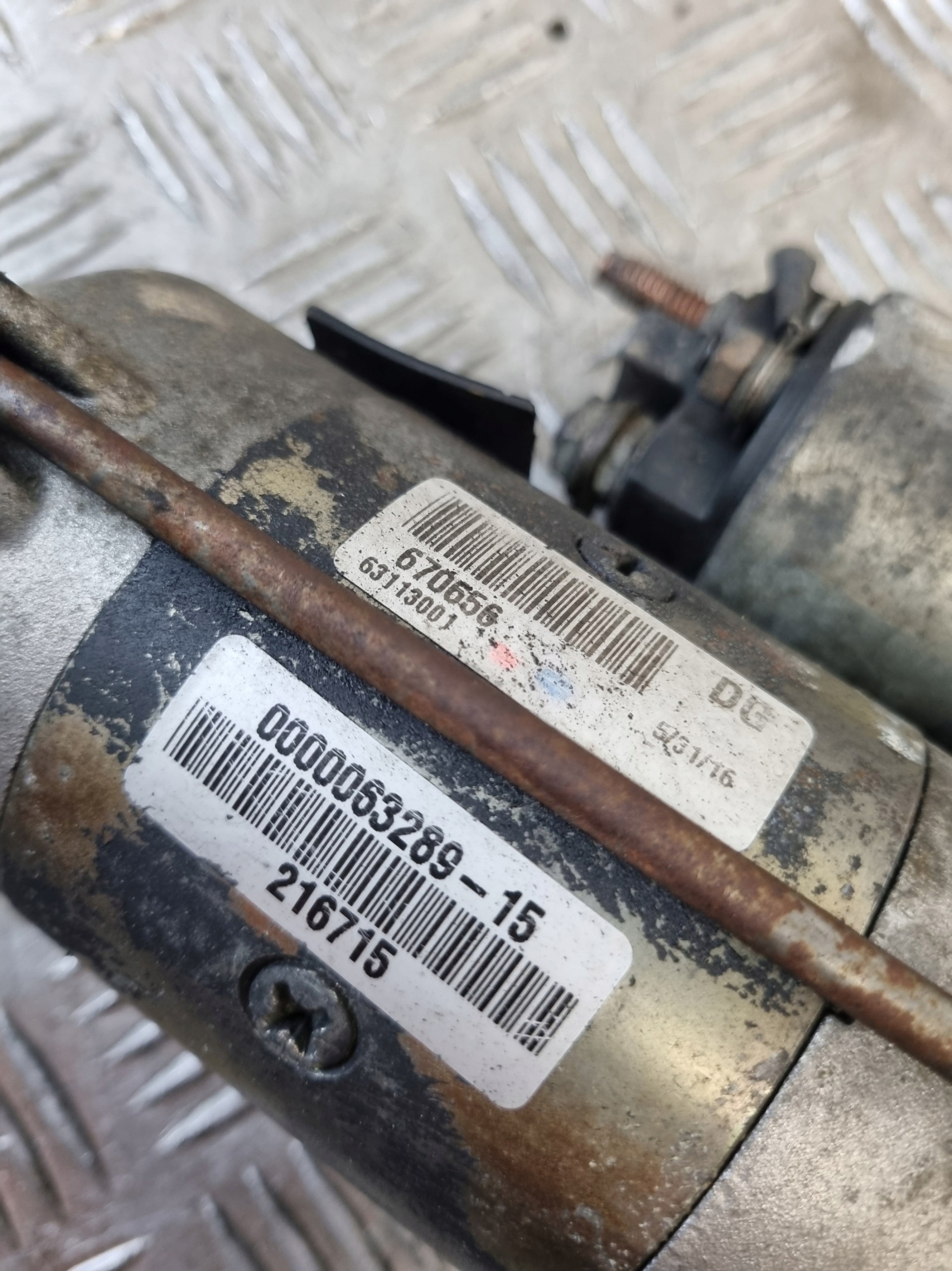 starter BMW E46 2.0D 0000063289-15