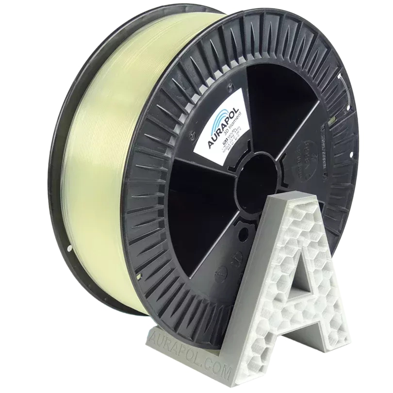Aurapol Pla 3D Filament Natural Přírodní 2,5 kg 1,75 mm