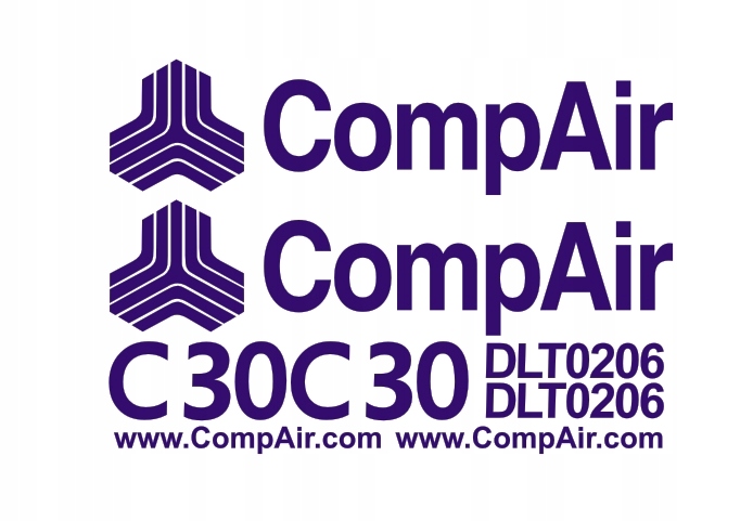 Samolepky Compair C30