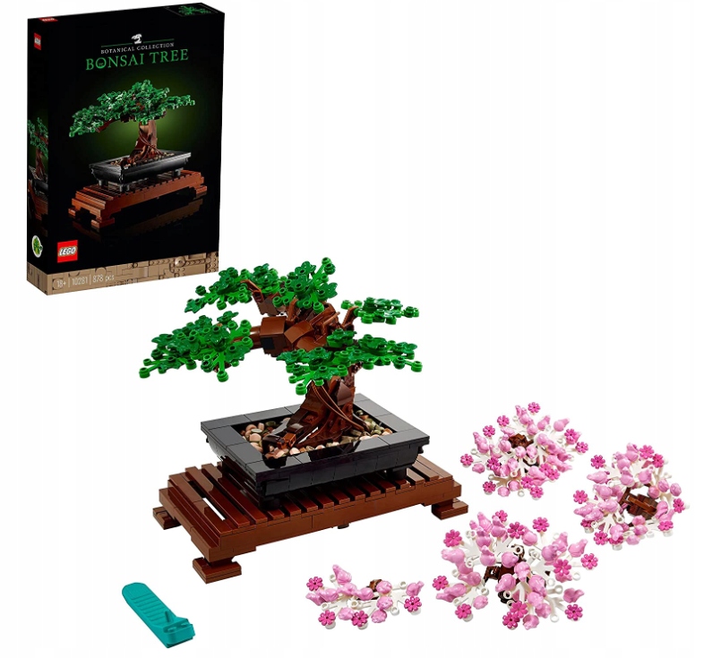 LEGO Creator Expert Drzewko bonsai 10281 Icons Wiek dziecka 18 lat +